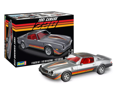 1981 Chevrolet Camaro Z/28 1/25 Scale Plastic Model Kit (Skill Level 4) by Revell