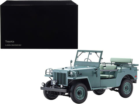 Toyota Land Cruiser BJ RHD (Right Hand Drive) Green 1/18 Diecast Model by Kyosho