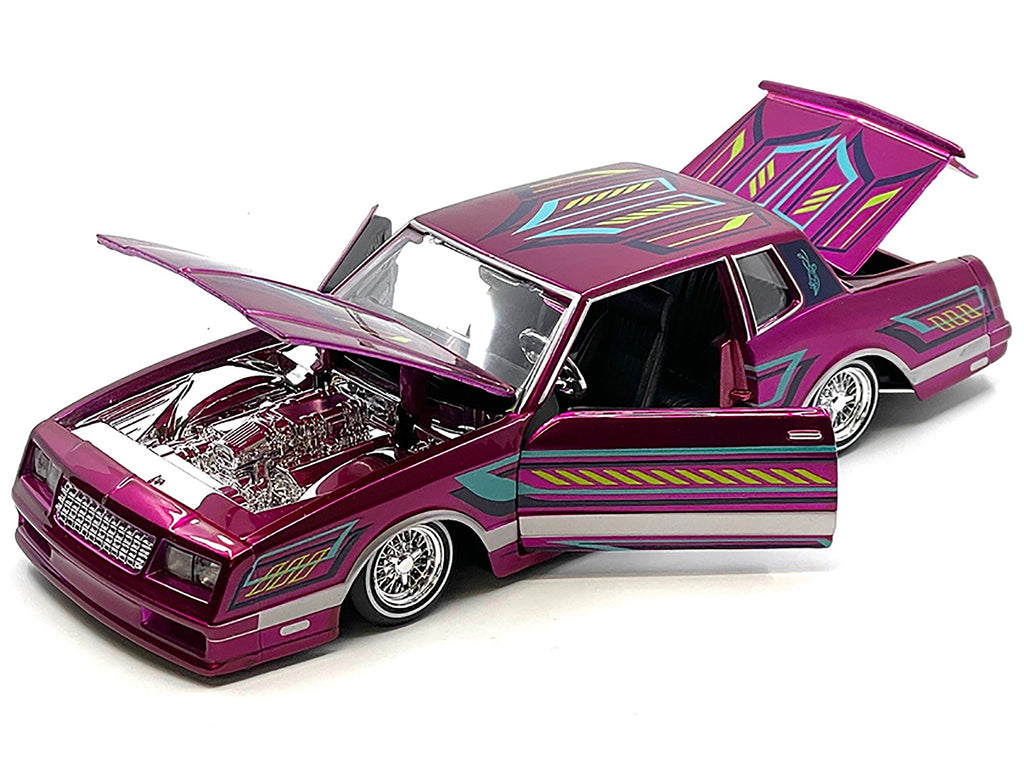 1986 Chevrolet Monte Carlo SS Lowrider Pink Metallic with