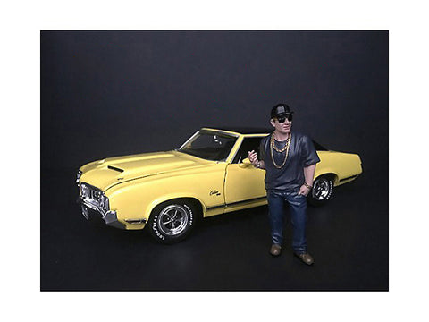 "Hanging Out" Series #2 Juan Figure for 1/24 Scale Diecast Models by American Diorama