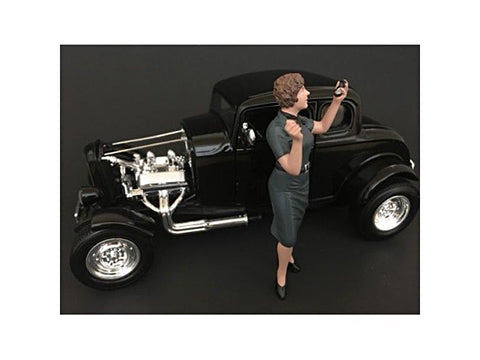 "1950's Era" Figure #4 for 1:24 Scale Diecast Models by American Diorama