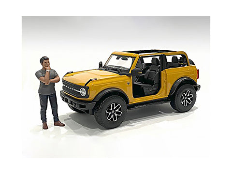 "The Dealership" Customer #3 Figure for 1/18 Scale Models by American Diorama