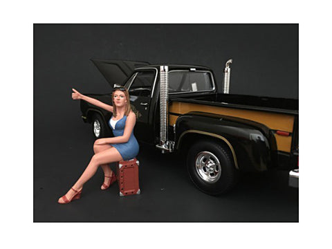 "1970's Era" Figure #6 For 1:18 Scale Diecast Models by American Diorama
