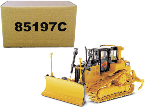 CAT Caterpillar D6T XW VPAT Track Type Tractor with AccuGrade GPS Technology with Operator Core Classics Series 1/50 Diecast Model by Diecast Masters