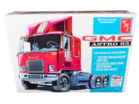 GMC Astro 95 Truck Tractor Plastic Model Kit (Skill Level 3) 1/25 Scale Model by AMT