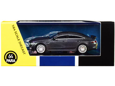 Mercedes-AMG GT 63 S Matte Gray 1/64 Diecast Model Car by Paragon