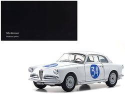 Alfa Romeo Giulietta SV #34 Emanuele - Aldebaran "Targa Florio" (1960) 1/18 Diecast Model Car by Kyosho