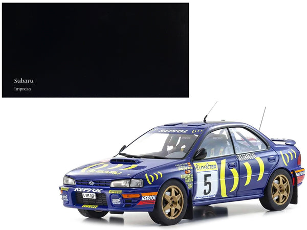 Subaru Impreza #4 Colin McRae - Derek Ringer Winner "RAC Rally" (1994) 1/18 Diecast Model Car by Kyosho