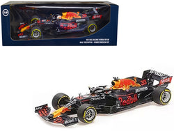 Honda Red Bull Racing RB16B #33 Max Verstappen "Oracle" Winner F1 Formula One Mexico GP (2021) with Driver Limited Edition to 1108 pieces Worldwide 1/18 Diecast Model Car by Minichamps