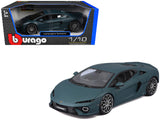 Lamborghini Temerario Matte Blue Metallic 1/18 Diecast Model Car by Bburago