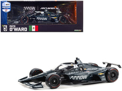 Dallara IndyCar #5 Pato O’Ward "Arrow" Arrow McLaren "60th Anniversary Triple Crown Accolade Indianapolis 500 Livery" "NTT IndyCar Series" (2023) 1/18 Diecast Model Car by Greenlight