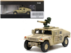 M1046 HUMVEE Tow Missile Carrier Desert Camouflage "E Troop 9th Regiment 2nd Brigade Combat Team 3rd Infantry Division (Mechanized) Iraq" (2003) "Military Miniature" Series 1/64 Diecast Model by Panzerkampf