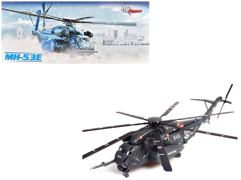 Sikorsky MH-53E Sea Dragon Helicopter "United States Navy Vanguard Tail Number 543" Dark Gray 1/72 Diecast Model by Panzerkampf