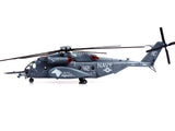 Sikorsky MH-53E Sea Dragon Helicopter "United States Navy Black Stallions Tail Number 42" Light Gray 1/72 Diecast Model by Panzerkampf