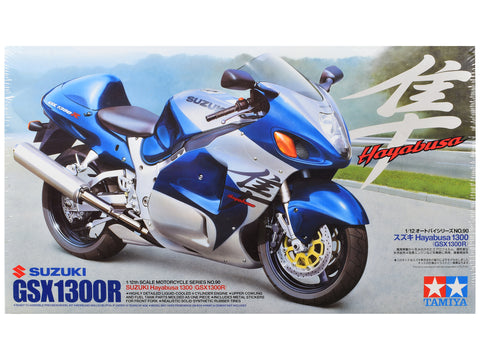 Suzuki GSX1300R Hayabusa Motorcycle 1/12 Scale Plastic Model Kit by Tamiya
