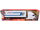 Volvo VN-780 Truck with Dry Van Trailer White "Long Haul Truckers" Series 1/32 Diecast Model by New Ray