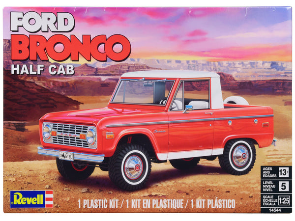 Ford Bronco Half Cab Plastic Model Kit (Skill Level 5) 1/25 Scale Model by Revell