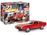 1971 Ford Mustang Mach 1 James Bond 007 "Diamonds Are Forever" (1971) Movie Plastic Model Kit (Skill Level 4) 1/25 Scale Model by Revell