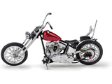 1929 Ford Model A Hot Rod Pickup Truck and California Street Chopper Motorcycle Plastic Model Kit (Skill Level 5) 1/25 Scale Model by Revell