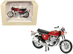 Honda CB750 Motorcycle Red Metallic 1/18 Diecast Model by Norev
