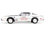 1980 Pontiac Firebird Trans Am T/A "Official Pace Car 58th Annual Pikes Peak Auto Hill Climb" White with Gray Top and Hood Graphics with White Interior 1/24 Diecast Model Car by Greenlight