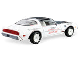 1980 Pontiac Firebird Trans Am T/A "Official Pace Car 58th Annual Pikes Peak Auto Hill Climb" White with Gray Top and Hood Graphics with White Interior 1/24 Diecast Model Car by Greenlight