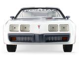 1980 Pontiac Firebird Trans Am T/A "Official Pace Car 58th Annual Pikes Peak Auto Hill Climb" White with Gray Top and Hood Graphics with White Interior 1/24 Diecast Model Car by Greenlight