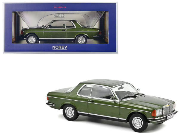 1980 Mercedes-Benz 280 CE Green Metallic 1/18 Diecast Model Car by Norev