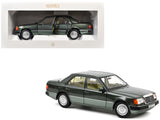 1990 Mercedes-Benz 230 E Night Green Metallic with Green Interior 1/18 Diecast Model Car by Norev