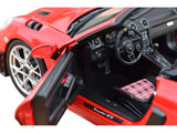 2023 Porsche 718 Spyder RS Guards Red 1/18 Diecast Model Car by Norev