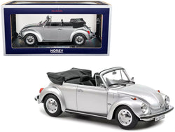 1973 Volkswagen 1303 Cabriolet Silver Metallic 1/18 Diecast Model Car by Norev