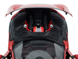 2022 Ferrari Purosangue Rosso Corsa Red with Black Top 1/18 Diecast Model Car by Polistil