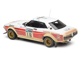 Toyota Celica 2000 GT (RA21) #18 Jean-Luc Therier - Michel Vial (Dirty Version) "RAC Rally" (1977) 1/18 Diecast Model Car by IXO Models