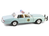 1987 Chevrolet Caprice 9C1 "US Border Patrol" Light Green with White Top "Artisan Collection" 1/18 Diecast Model Car by Greenlight