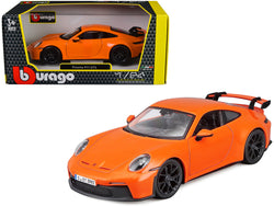 Porsche 911 GT3 Orange 1/24 Diecast Model Car by Bburago