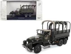 GMC CCKW353 Wrecker Tow Truck Olive Drab "United States Army" 1/43 Diecast Model by Militaria Die Cast