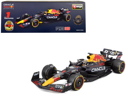 Red Bull Racing RB18 #1 Max Verstappen "Oracle" Winner Formula One F1 Abu Dhabi GP "Drivers' Champion" (2022) 1/24 Diecast Model Car by Bburago