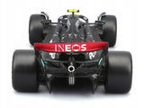 Mercedes-AMG F1 W14 E Performance #44 Lewis Hamilton "Petronas" Formula One F1 "World Championship" (2023) with Driver Figure "Race" Series 1/24 Diecast Model Car by Bburago