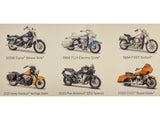 Harley-Davidson Motorcycles (6 Piece Set) Series #44 1/18 Diecast Models by Maisto