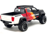 2023 Toyota Tacoma TRD PRO Off Road Pickup Truck Matte Black with Graphics and Roofrack "Maisto Design" Series 1/27 Diecast Model by Maisto