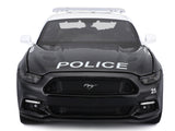 2015 Ford Mustang GT 5.0 "Police" Black and White "Authority" Series 1/24 Diecast Model Car by Maisto