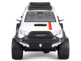 2023 Toyota Tacoma TRD PRO Off Road Pickup Truck White with Graphics and Roof Rack "Maisto Design" Series 1/27 Diecast Model Car Maisto