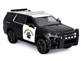 2021 Chevrolet Tahoe "California Highway Patrol" Black and White "Authority" "Maisto Design" Series 1/26 Diecast Model by Maisto