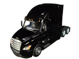 Freightliner Cascadia Truck Black "Transporter" 1/32 Diecast Model by Welly