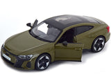 2022 Audi RS e-Tron GT Dark Green with Black Top and Sunroof "Special Edition" Series 1/25 Diecast Model Car by Maisto
