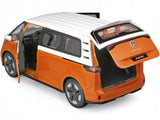 2023 Volkswagen ID. Buzz Van Orange and White "Special Edition" Series 1/24 Diecast Model by Maisto