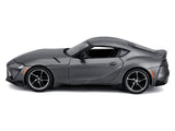 Toyota GR Supra Gray Metallic "Special Edition" Series 1/24 Diecast Model Car by Maisto