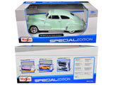 1948 Chevrolet Fleetline Aerosedan Light Green "Special Edition" Series 1/25 Diecast Model Car by Maisto