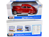 1948 Chevrolet Fleetline Aerosedan Red "Special Edition" Series 1/25 Diecast Model Car by Maisto