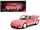 Porsche 911 Carrera RS (964) Pink Metallic with White Stripes "Pink Slips" Series 1/18 Diecast Model Car by Jada